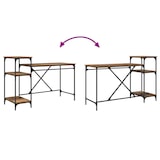 thumbnail of vidaXL Schreibtisch Altholz 135 x 50 x 90 cm Holzwerkstoff