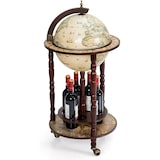 thumbnail of Carrello Bar Globo COSTWAY, Carrello Bar Globo per Casa, Carrello di Servizio, Scaffale per Vino con Ruote (Beige)