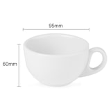 thumbnail of Tazas Cappuccino 228ml Caja de 24