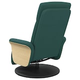 thumbnail of vidaXL Massagesessel mit Fußteil Dunkelgrün Stoff