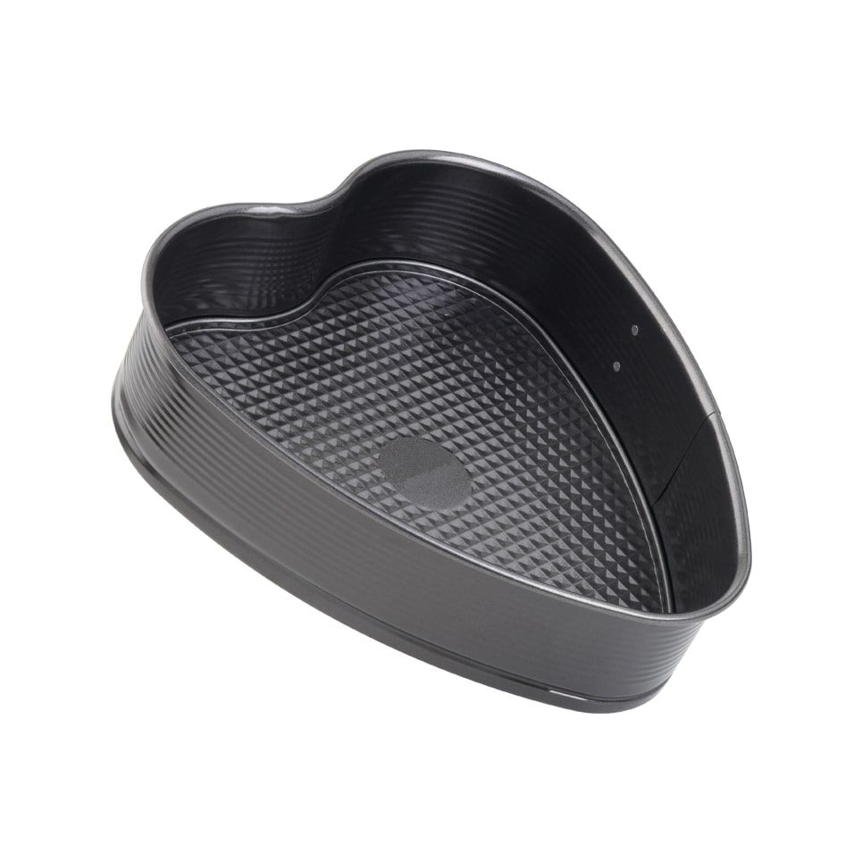 Molde de tarta desmontable 'corazón pro-clean' 24x28cm Eva