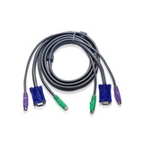 thumbnail of ATEN 2L-5003P/C KVM PS/2 VGA Kabel, grau, 3 m