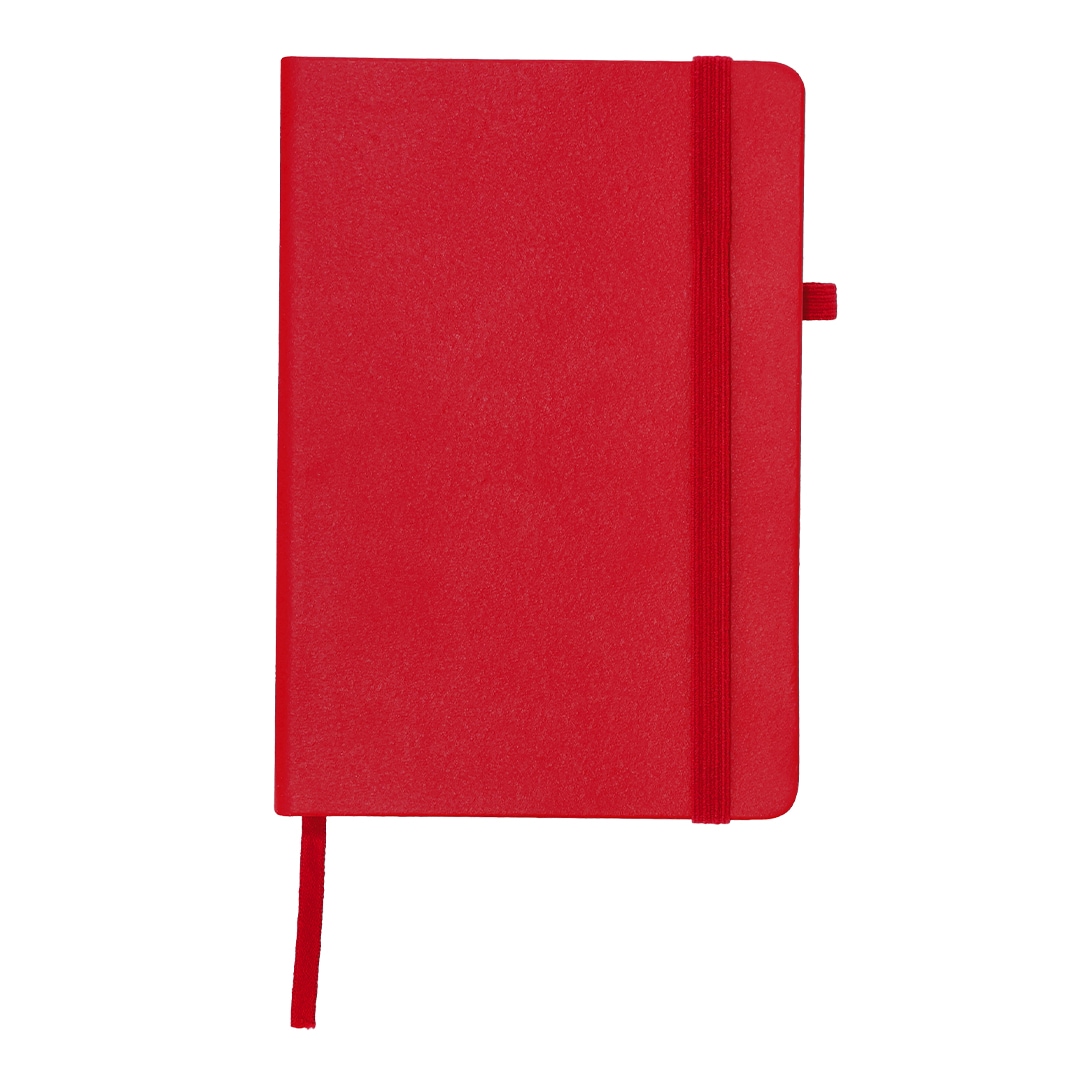 Bloc-notes rouge en PU