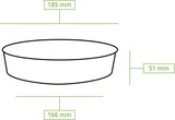 thumbnail of BIOZOYG 50 Stück runde Einwegschalen 700ml - Kraftkarton-Bowlschalen Pappschalen Salatschalen, Schalen für Salate, Nachhaltige Einwegschüsseln