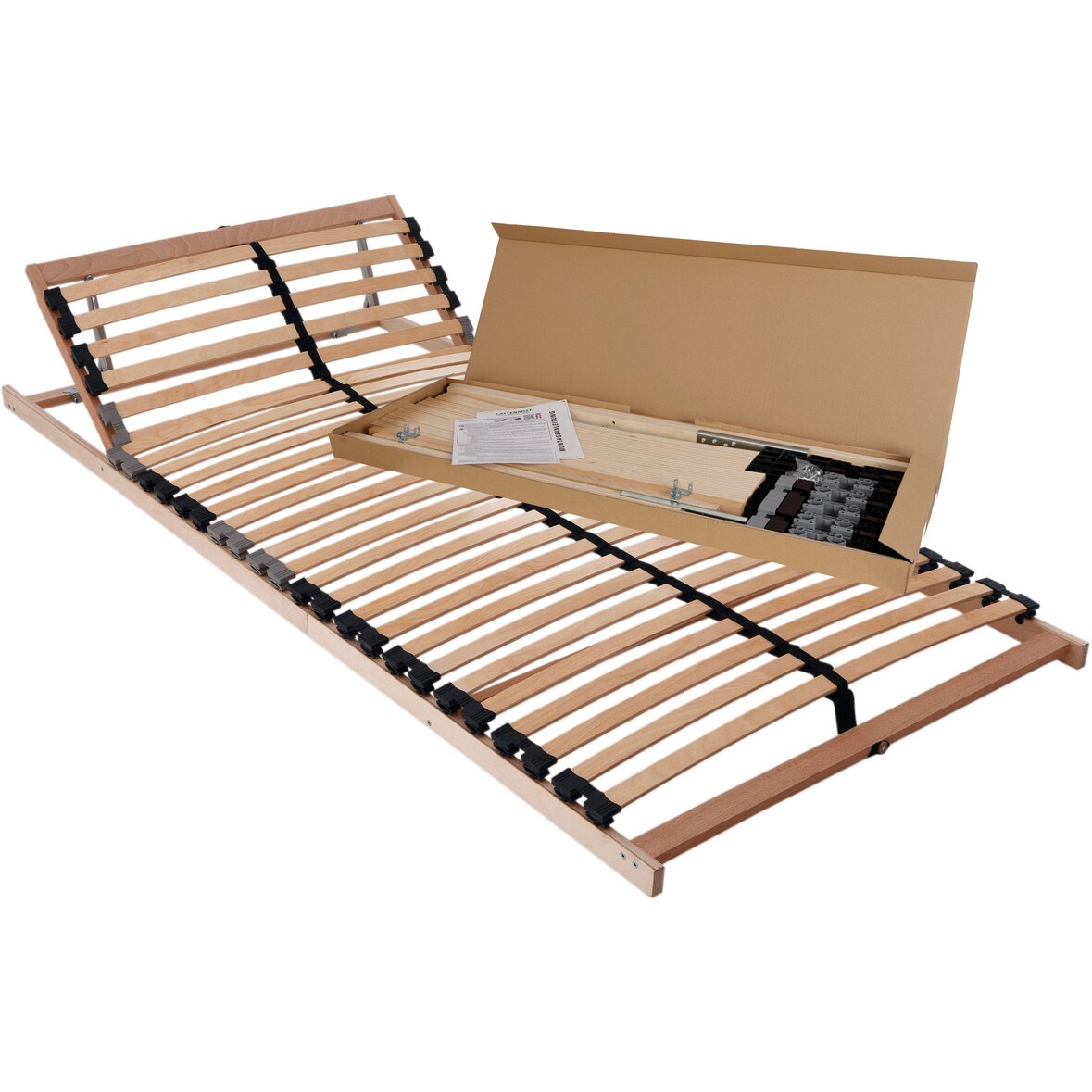 Lattenrost BeCo Easy Star, Kopfteil verstellbar - Größe: 80 x 200 cm