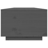 thumbnail of vidaXL Couchtisch Grau 80x50x35,5 cm Massivholz Kiefer