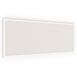 thumbnail of ALLboards Tableau blanc en liège 100×40 cm cadre en bois laqué BLANC