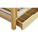 thumbnail of Etagenbett f. Erwachsene 90x200, Nische 100 cm, mit 2 Rollroste u 1 Bettkasten 60.16-09S1