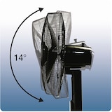 thumbnail of Ventilador de pie silencioso con temporizador y MD Honeywell HSF600BE