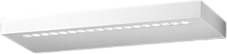 BED LED-Wandleuchte aus Aluminium 22W 38,5 cm Weiß Perenz