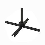 thumbnail of Guarda-sol COSTWAY, guarda-sol cantilever com 32 luzes LED solares e manivela, ângulo de inclinação ajustável, guarda-chuva de jardim