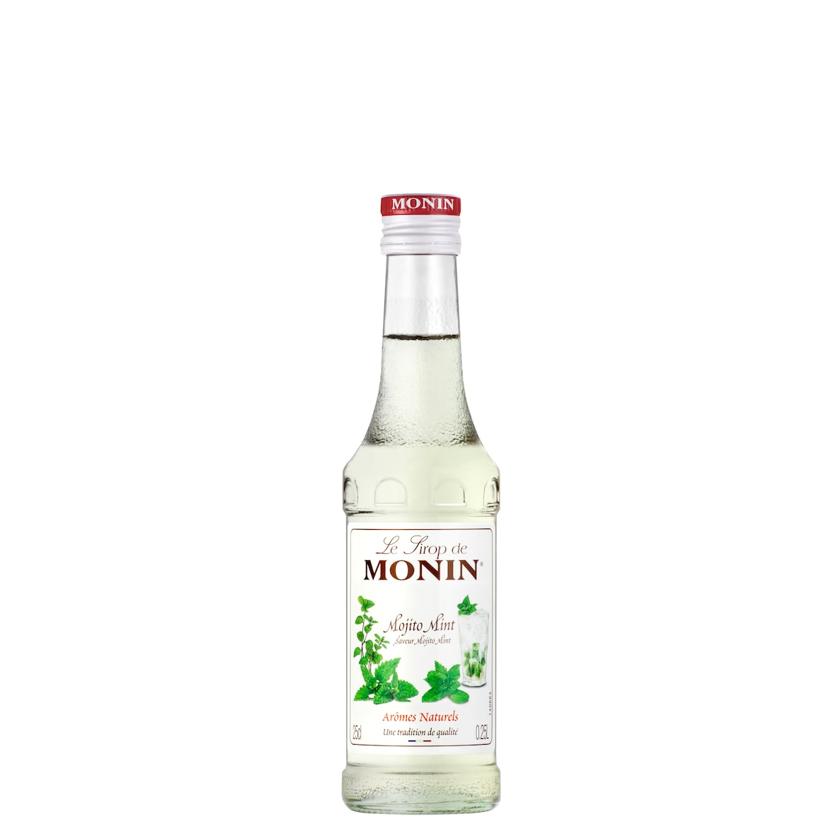 MONIN - Sirop Saveur Mojito Mint 25 cl pour cocktails, mojitos ou thés glacés