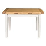 thumbnail of Biscottini Esstisch – Ausziehbarer Küchentisch – 140 x 80 cm Restauranttische – Weißer und natürlicher Massivholztisch Made in Italy – Moderner Tisch