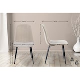 thumbnail of Set van 4 Baxter Eetkamerstoelen grijs