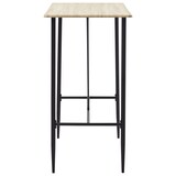 thumbnail of vidaXL Bartisch Eichenfarbe 120 x 60 x 110 cm MDF