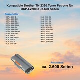 thumbnail of Kompatible Brother TN-2320 Toner Patrone für DCP-L2500D - 2.600 Seiten