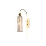 thumbnail of Applique Contemporanea Antic Metallo Oro 1 Luci Diffusore In Vetro Colore Cognac