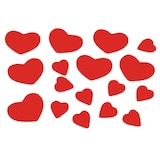 thumbnail of 20 X Deko-Streuschmuck, Holz "Herzen" 15 gr.
