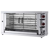 thumbnail of Elektrische kipgrill 2 zwaarden = 10/12 kippen - 1100x450x600 mm - 8400 W 400/3V - 53103021 Eurast