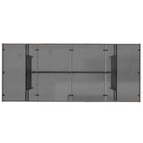 thumbnail of vidaXL Gartentisch mit Glasplatte Grau 190x80x75 cm Poly Rattan