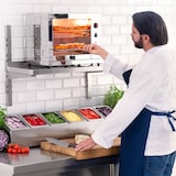 thumbnail of Royal Catering - GN-containerhouder - incl. 6 GN 1/6 containers met deksel