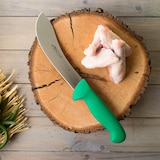 thumbnail of Arcos Cuchillo Cocinero, Hoja de Acero Inoxidable NITRUM de 200 mm, Mango inyectado en Polipropileno, Color verde