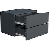 thumbnail of nachtkastje Usal H. 30 x L. 45 x P. 32 cm Antraciet