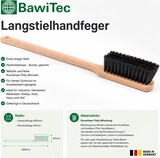 thumbnail of Langstiel Handfeger 60cm Lang weiche schwarze Kunsthaar Borsten Handbesen Industriehandfeger sicherheitshandfeger Maschinenhandfeger