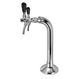 thumbnail of BieTal® Classic Cobra Schanksäule Zapfsäule 2-leitig 7mm verchromt & Schankhähne