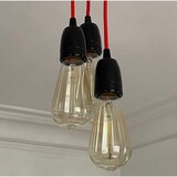 thumbnail of Douille E27 en Porcelaine Noire - Déco Vintage