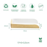 thumbnail of MONOUSO - Hot-Dog Schachtel Kraft 17x5x3,5cm (100 Stück)