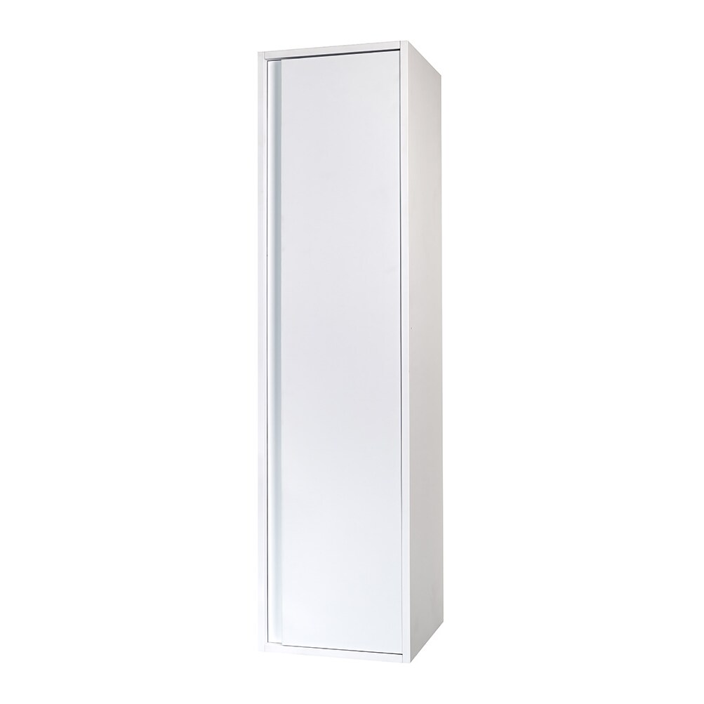Sally Badezimmer Hochschrank 135 cm Weiß matt