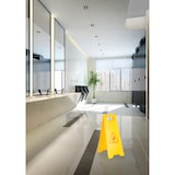 thumbnail of METRO PROFESSIONAL Warnschild, PP, 30 x 3 x 6.2 cm, gelb