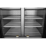 thumbnail of METRO PROFESSIONAL Frigorífico com porta de vidro GRE1400G, aço inoxidável, 131.4 x 80.5 x 209 cm, 940 L, prateado