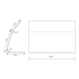 thumbnail of Plexirom Vitrine de protection H.20 x L.100 cm