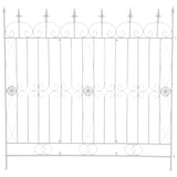 thumbnail of Recinzione da Giardino in Ferro Mangold bianco