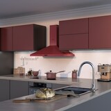 thumbnail of Wiggo WE-A930P(R)  - Wandschouw Afzuigkap - 90cm - Rood