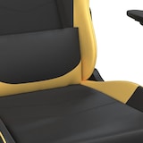thumbnail of vidaXL Gaming-Stuhl mit Massagefunktion Schwarz & Golden Kunstleder
