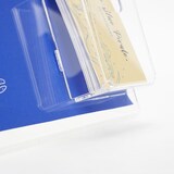 thumbnail of Danieli - Espositore A4 Con Tasca Porta Biglietti da Visita Verticale 5,5x8,5 da Scrivania In Acrilico Trasparente