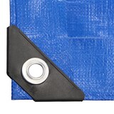 thumbnail of Abdeckplane mit Ösen 6x8 m 180g/m² Blau aus Polyethylen