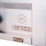 thumbnail of Romux® Plancha Industrial de Acero Inoxidable a Gas 50 cm Sobremesa Grosor de la Placa 4 mm para un Rápido Calentamiento con Termopar CE