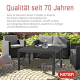 thumbnail of Allibert Loungeset Victoria Monaco mit Tisch Lyon anthrazit - Premium - Rattanoptik, wetterfest