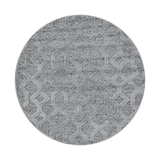 thumbnail of Carpetsale24 Teppich Rund 160 cm Grau, Hochflor Wohnzimmer Teppich, Weich & Flauschig, Skandinavisch Boho Stil, Langflor Shaggy, Skandi Design