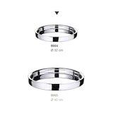 thumbnail of Tablett Alaska (Ø 32 cm), rund, Edelstahl, hochglanzpoliert