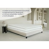 thumbnail of Akkon | Matras topper 160x200 | Koudschuim - 8 cm dik | Orthopedisch topmatras | Hybrid Koudschuim | Hotel kwaliteit | H2/H3 Stevigheid