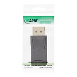 thumbnail of InLine® DisplayPort Adapter, DisplayPort Stecker auf mini DisplayPort Buchse, 4K