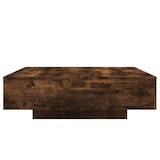 thumbnail of Table basse chêne fumé 100x100x31 cm bois d'ingénierie Modèle Nova Minimal