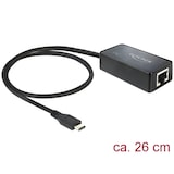 thumbnail of Delock Adapter USB Type-C™ Stecker > Gigabit LAN 10/100/1000 Mb/s