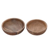 thumbnail of Holzschale Masterbox 16x 2er Set ø15/17cm Dekoschale Tik & Tok rund Mangoholz