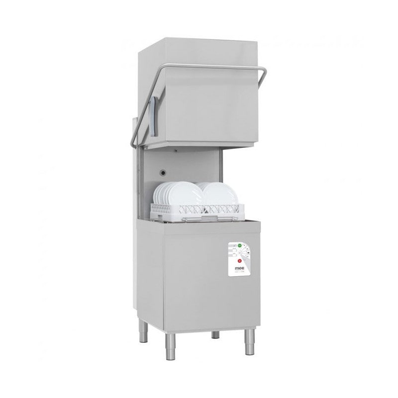 Lave-vaisselle à capot 500x500mm - Électronique - Doseur rinçage - 90-120s - 8500W - CHR - Mec